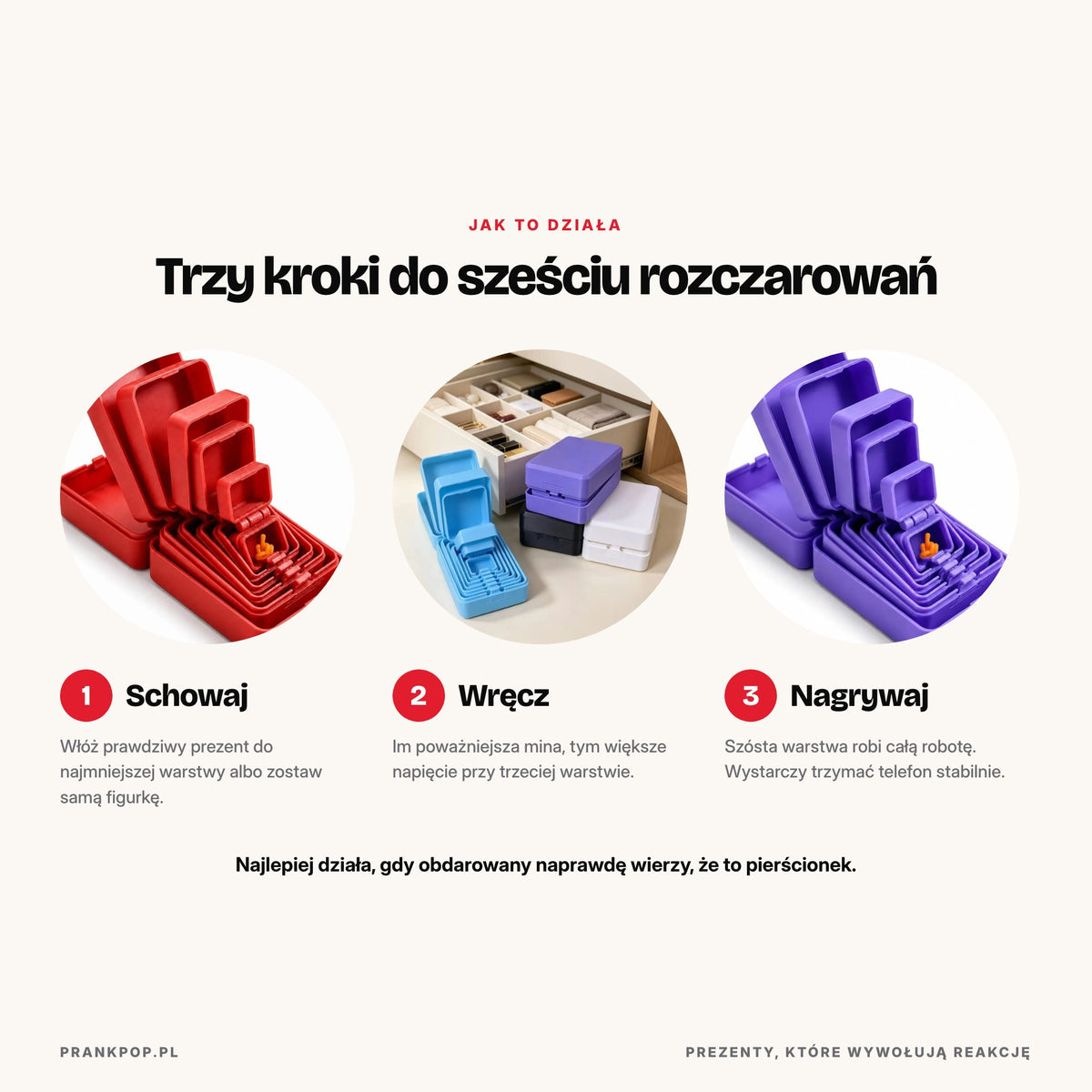 Jak użyć Matrioszki Rozczarowań – schowaj, wręcz, nagraj reakcję
